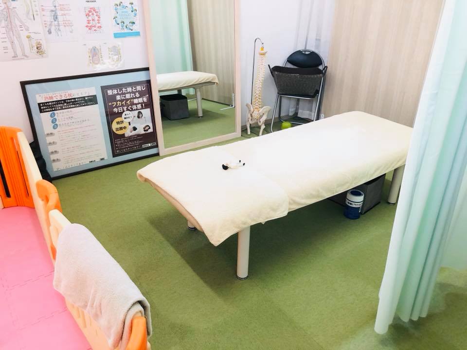 緑の杜整体院 施術ルーム